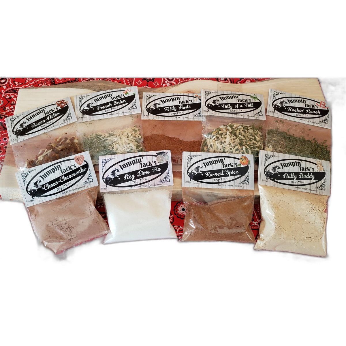 Jumpin' Jack's Dip Mixes-DC-Deep Fork Foods-Big Cart USA