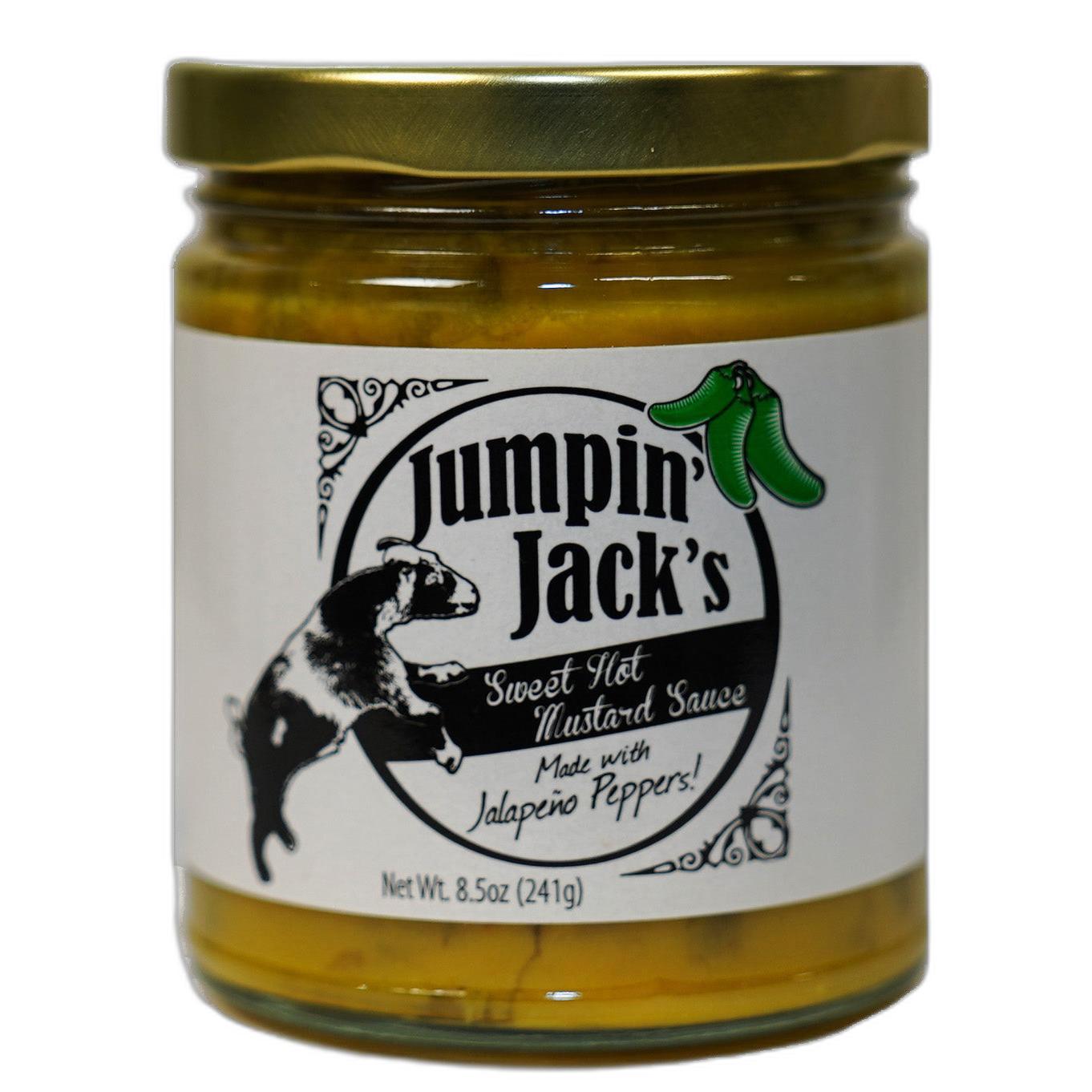 Jumpin' Jack's Sweet Hot Mustard Sauce-DC-Deep Fork Foods-Big Cart USA
